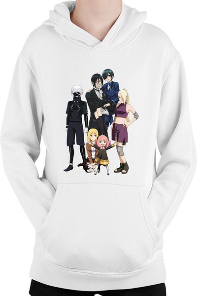 OEM Hanorac Copii Black Butler Naruto Tokyo Ghoul Kaneki