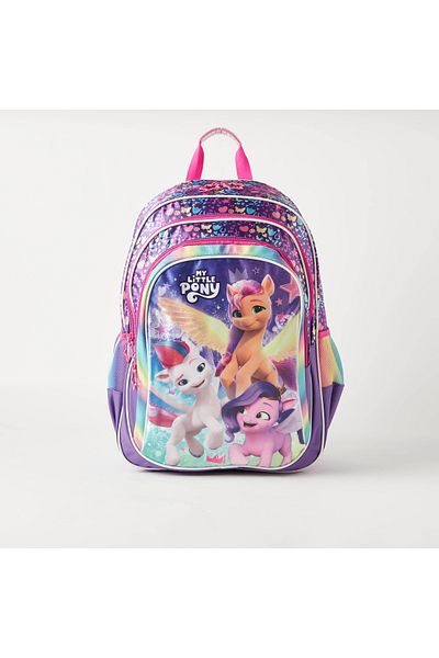 SUNCE My Little Pony Printed Backpack with Adjustable Straps - 18 inches