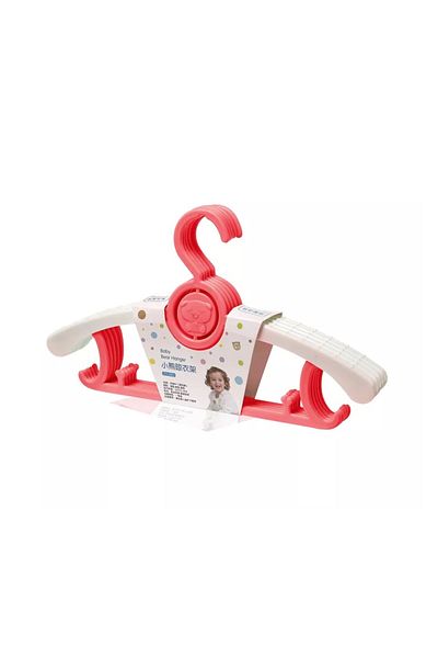 Little Mom Set 5 umerase reglabile Little Mom Hangers Hook Red