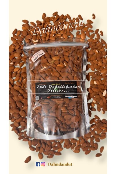 Dalındandut Yeni Mahsül Organik Doğal Badem Içi Çiğ (YERLİ) 100gr