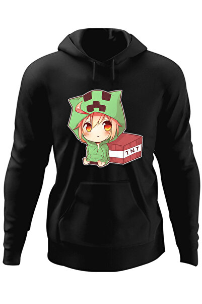 OEM Hanorac barbati Minecraft Anime Creeper