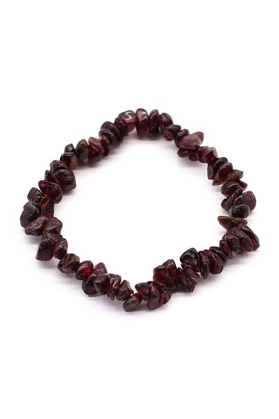 OEM NATURAL BLOOD GARNET CRYSTALS BRACELET