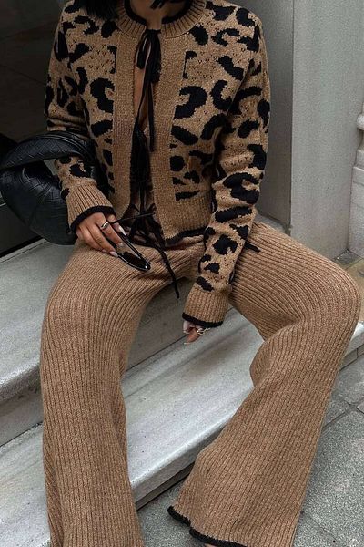 Eyyo Compleu Femei Animal Print