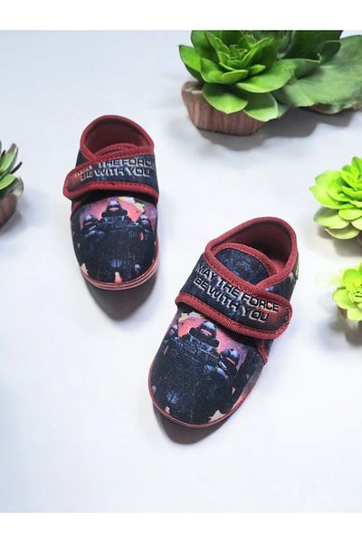 GEZER Full Orthopedic Velcro Non-Slip Sole Home Nursery School Slippers