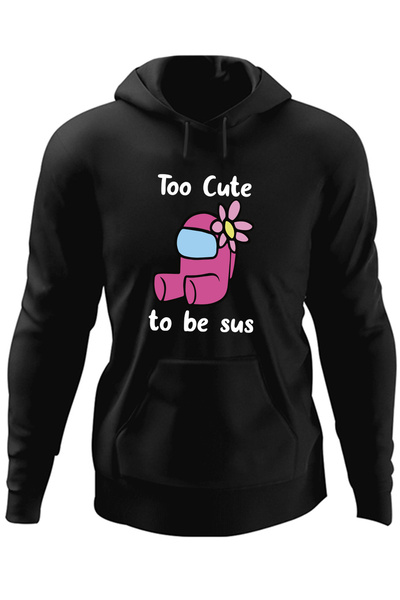 OEM Мъжки суичър Too Cute Among Us