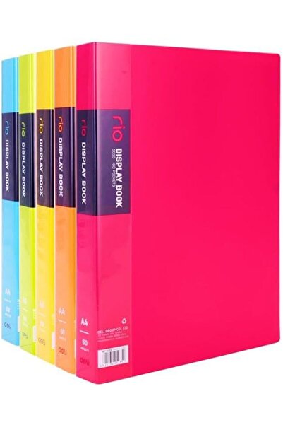 Deli 5035 Display Book - Assorted Colors