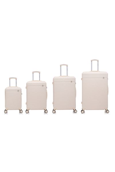 Travel Vision 4Pcs Trolley Case Set, Beige