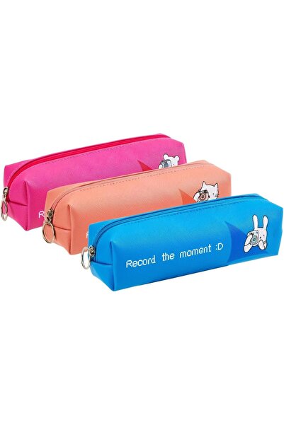 Deli حقيبة أقلام بتصميم دب تيدي