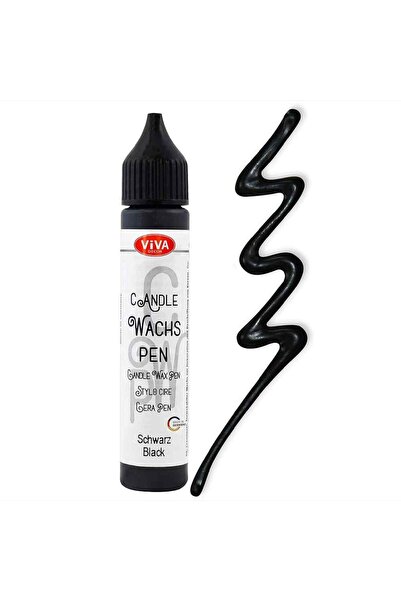 Viva Decor Ceară colorată pentru decorarea lumânărilor, VIVA DECOR, 28 ml Negru