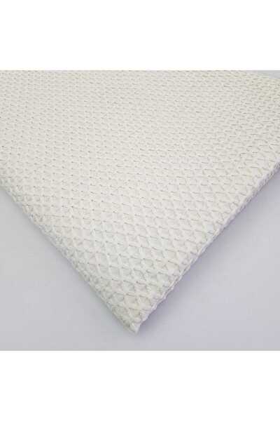 Kaf Kumaş Ύφασμα από υφαντό σχοινί πικέ |   100% βαμβάκι |   Κρέμα