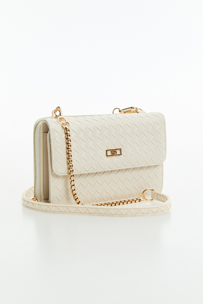 Setrms Deri ve Zincir Askılı Omuz Çantası