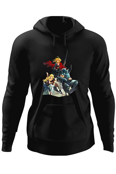 OEM Hanorac barbati Fullmetal Alchemist All Team Gang
