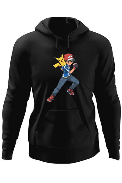 OEM Hanorac barbati Pokemon Go Ash Pikachu TikTok Tik Tok