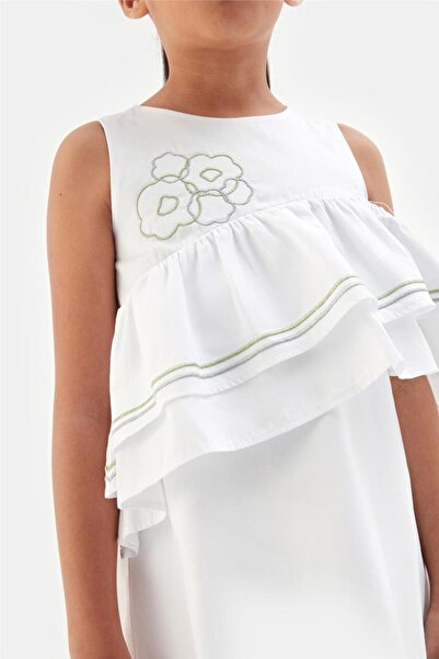 Tyess Girl White Dress