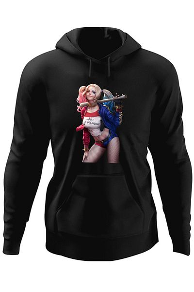 OEM Hanorac barbati Joker Harley Quinn Vaduva Neagra