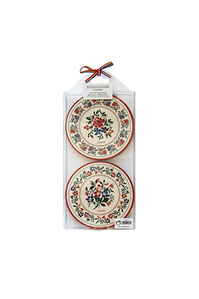 Magnetella Suporturi de pahare, cadouri traditionale romanesti, Motive Florale, MB134