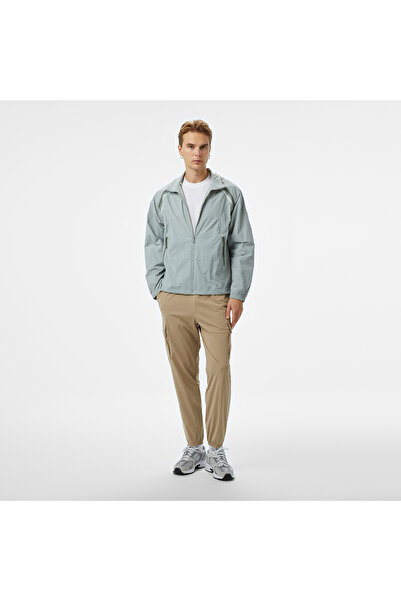 Anta Sports Men's Green Tracksuit Top