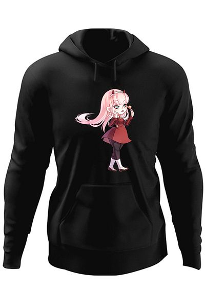 OEM Men's Hoodie Human-Klaxo Sapien Hybrid Anime Chibi