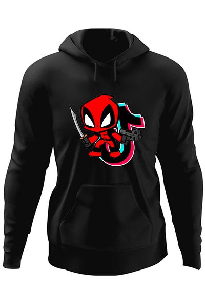 OEM Hanorac barbati Deadpool Baby Ninja Tiktok