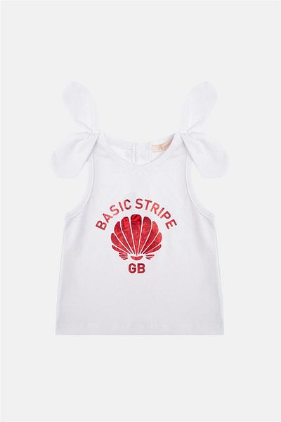 GB Baby Baby Girl White Undershirt