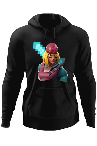 OEM Hanorac barbati Skully Fortnite Minecraft Diamond Sword