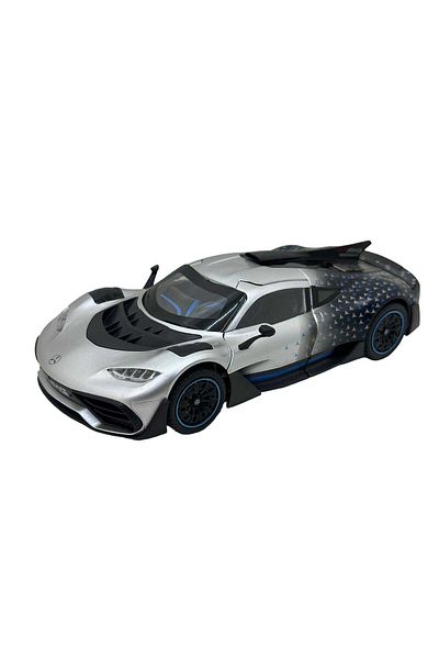 JPT Macheta Mercedes-AMG ONE 1:24, replica metalica gri argintiu