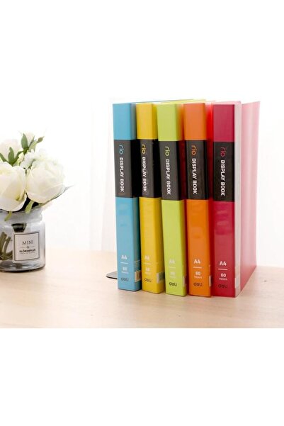 Deli 5035 Display Book - Assorted Colors