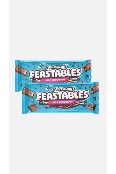 Feastables Mr Beast Milk Chocolate 2 adet * 60 gr
