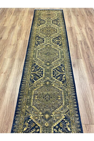 El Dokuma Afgan Memlük Yolluk – %100 Yün – Kök Boyalı – Lüks Otantik Halı – Koleksiyonluk