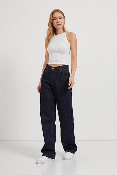 Arma Life Armalife 2660 Rins Washing Palazzo Denim Women's Pants