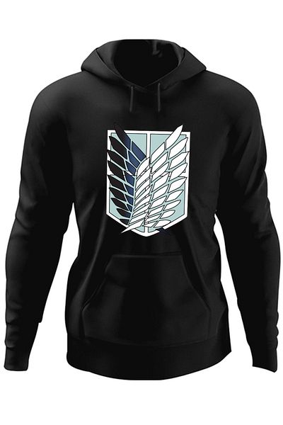 OEM Men's Hoodie Attack on Titan Scouting Legion Crest Anime Manga