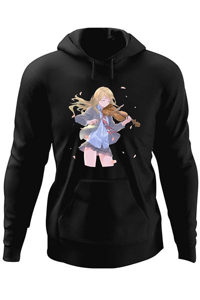 OEM Hanorac barbati Your Lie in April Kaori Vioara Romantic Anime