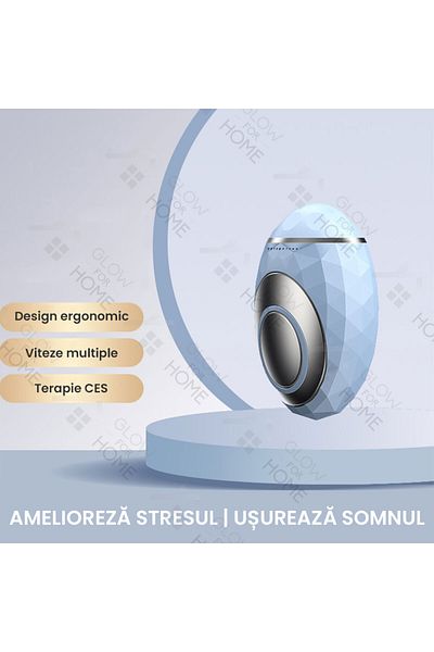 GlowforHome GlowforHome smart sleep stimulation device, portable, micro-current, anti-insomnia, anxiety