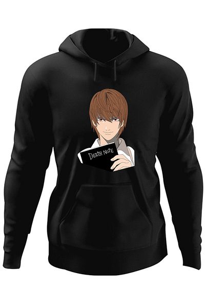 OEM Men's Hoodie Death Note Light Yagami Anime Manga