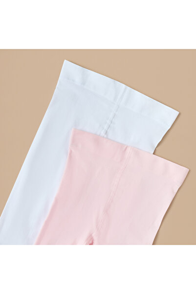 Juniors Solid Tights - Set of 2