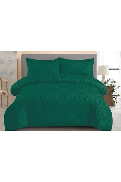 OEM Bedding Set Grofat M1, Uni, 4 Pieces, 2 Persons, 230x250cm, Green