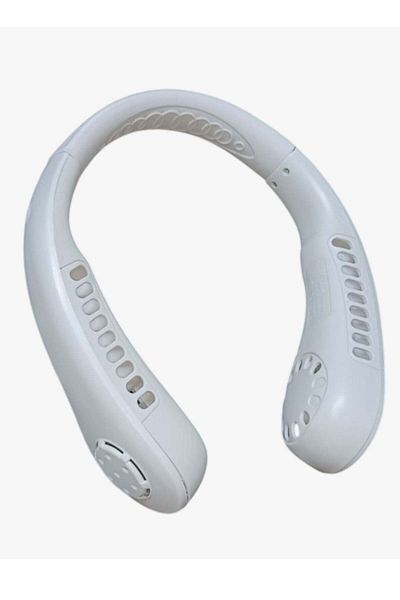 Generic مروحة بدون ريش بتصميم مخصص جديد مروحة تبريد هواء خارجية قابلة لإعادة الشحن عبر USB ومحمولة إلكترونية معلقة