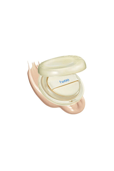 Fwee Cushion Egg-Fit Cover 02 Nude 13g - Light Beige Cushion Foundation