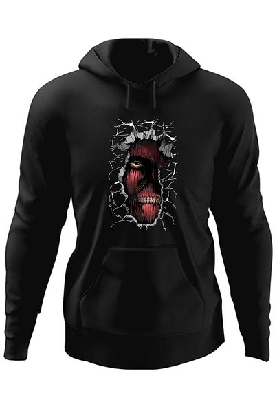 OEM Men's Hoodie Attack on Titan Wall Anime Manga