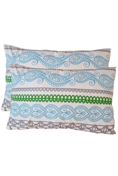ARIALE Set 2 fețe de pernă, Arabesque, 50x70cm, bumbac Ranforce, multicolor