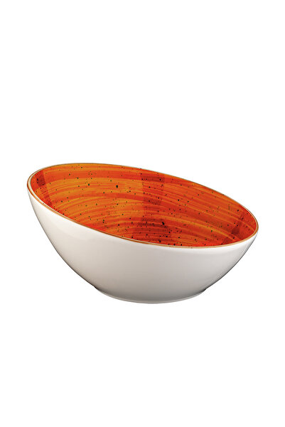 Bonna Terracota Vanta 16cm 350 cc 12 Adet Porselen Kase Turuncu