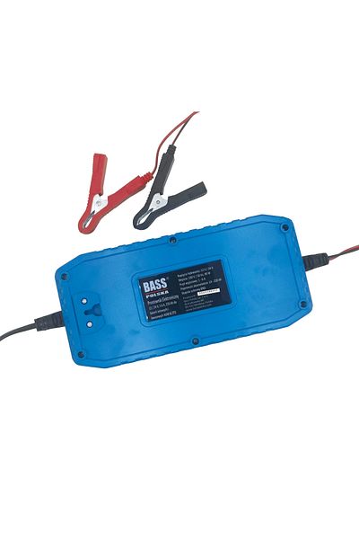 Bass Polska Încărcător electronic 6/12 V, 6 A, 160 Ah