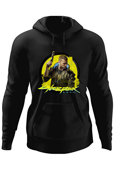 OEM Ανδρικό φούτερ με κουκούλα Cyberpunk 2077 Master Killer Legend