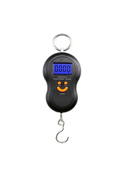 Seilylanka Electronic Scale, Digital Display, 50kg, Black, 120x75x25mm