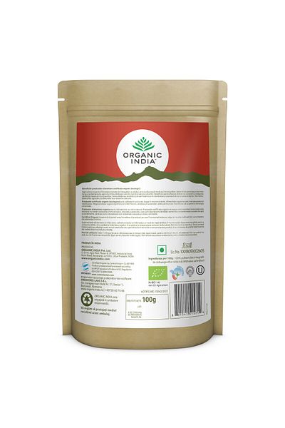Organic India Ashwagandha Powder | Stress Resistance & Adaptogenic Tonic 100g