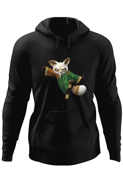 OEM Men's hoodie Kung Fu Panda Master Shifu Sensei Martial Arts
