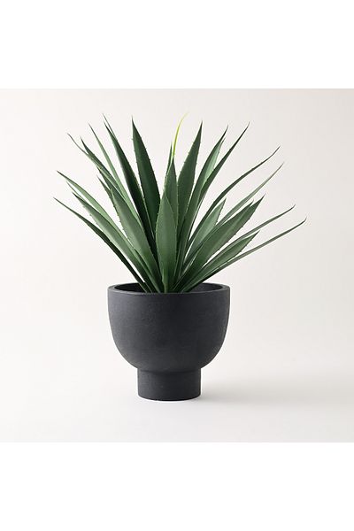 homez artificial plant in black pot