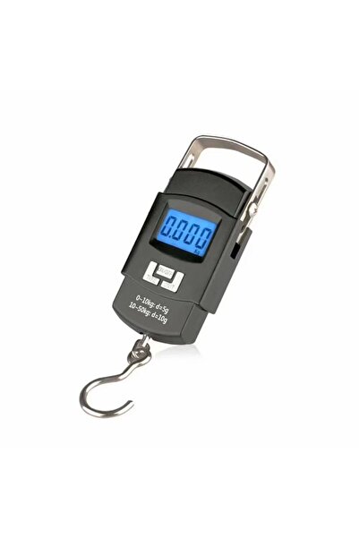 NEXTLY Digital Hand Scale with Hook, NEXTLY, Digital Display, 50kg Capacity, Black