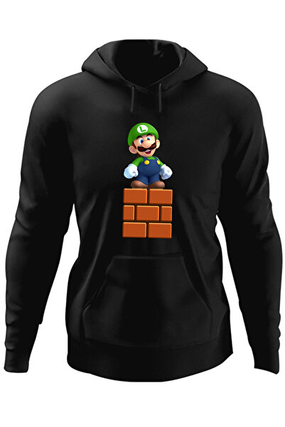 OEM Hanorac barbati Super Mario Bros Luigi Minecraft Block