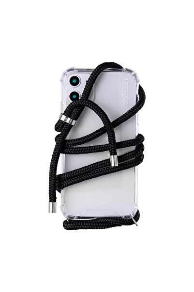 STYLEASH Διαφανής θήκη με ενσωματωμένο κορδόνι Styleash, iPhone 11